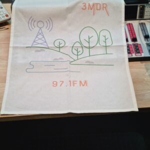 'Transmission' Tea Towel