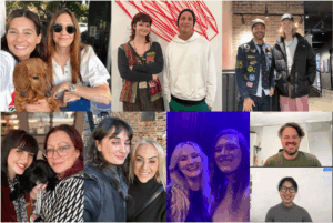 Pic shows a collage of seven 23% mentees with their mentors