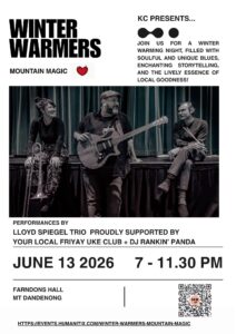 Winter Warmers Mountain Magic poster.